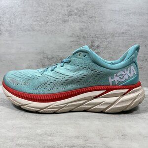 Hoka One One Clifton 8 Running Shoes - Women's Size 10 B - Green